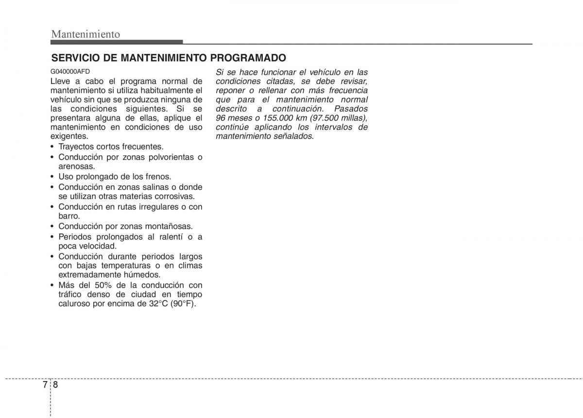 Hyundai i30 I 1 manual del propietario / page 280