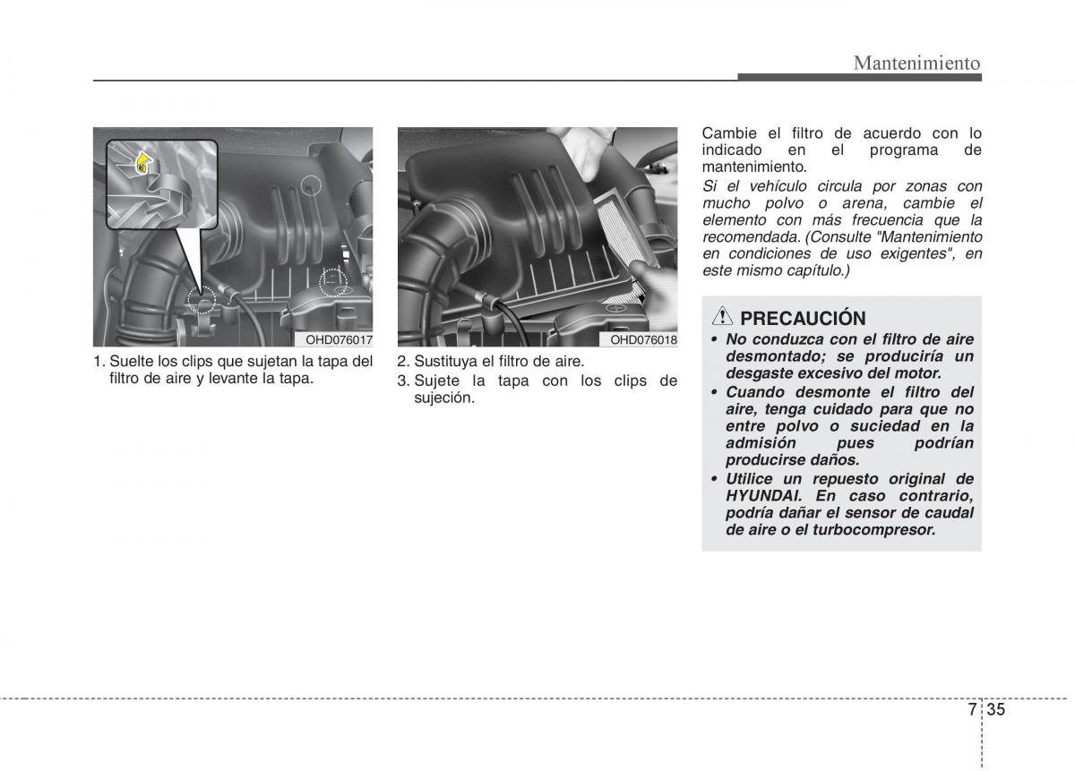 Hyundai i30 I 1 manual del propietario / page 307