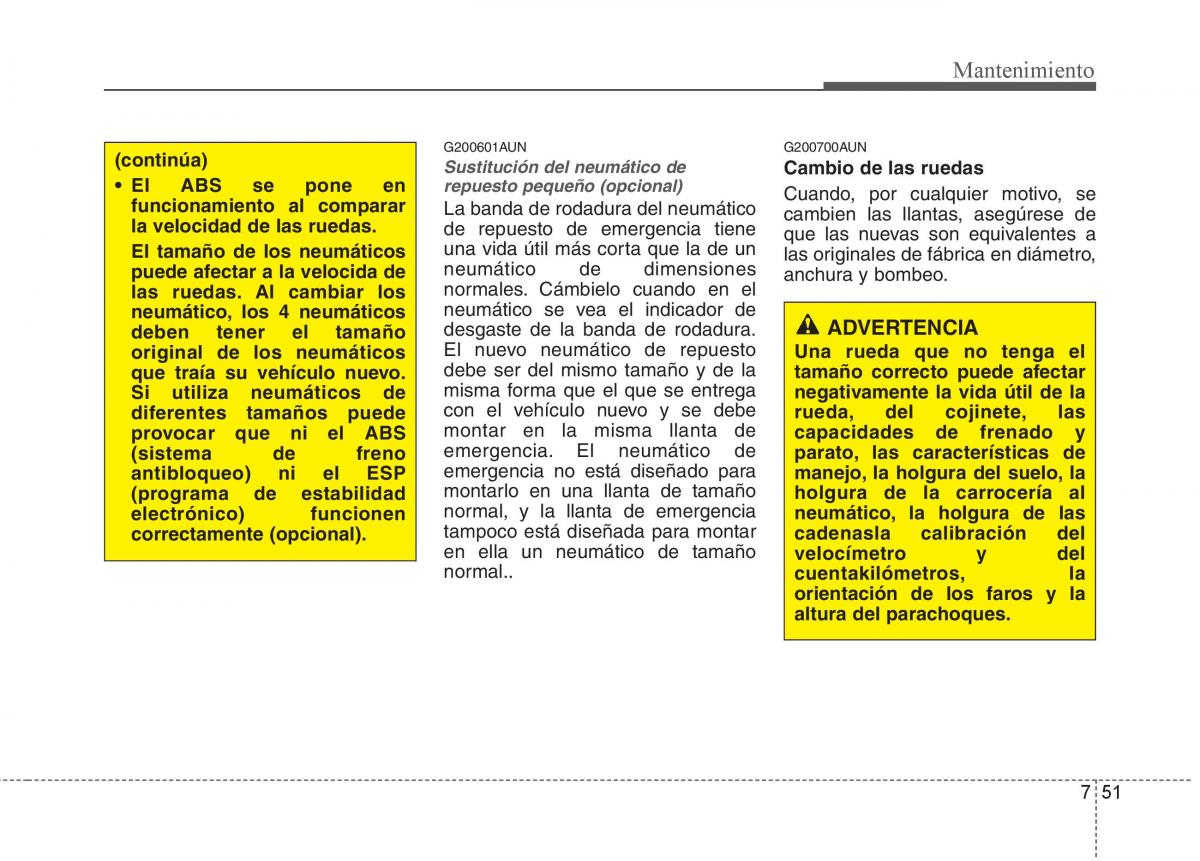 Hyundai i30 I 1 manual del propietario / page 323