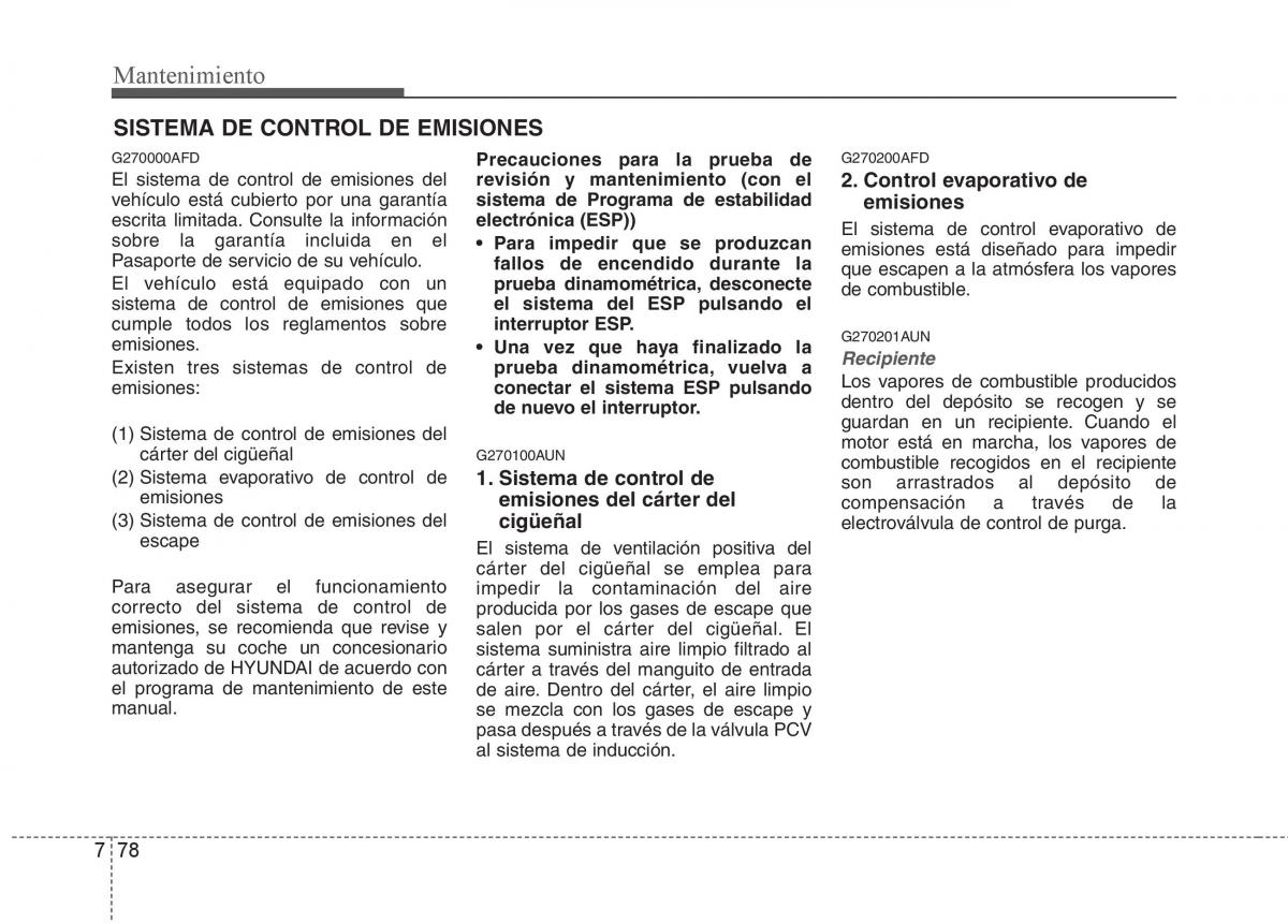 Hyundai i30 I 1 manual del propietario / page 350