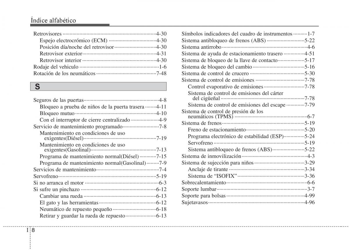 Hyundai i30 I 1 manual del propietario / page 371