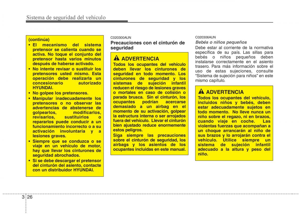 Hyundai i30 I 1 manual del propietario / page 45