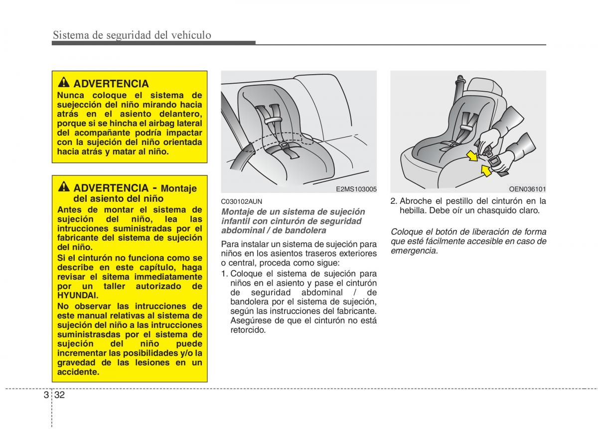 Hyundai i30 I 1 manual del propietario / page 51