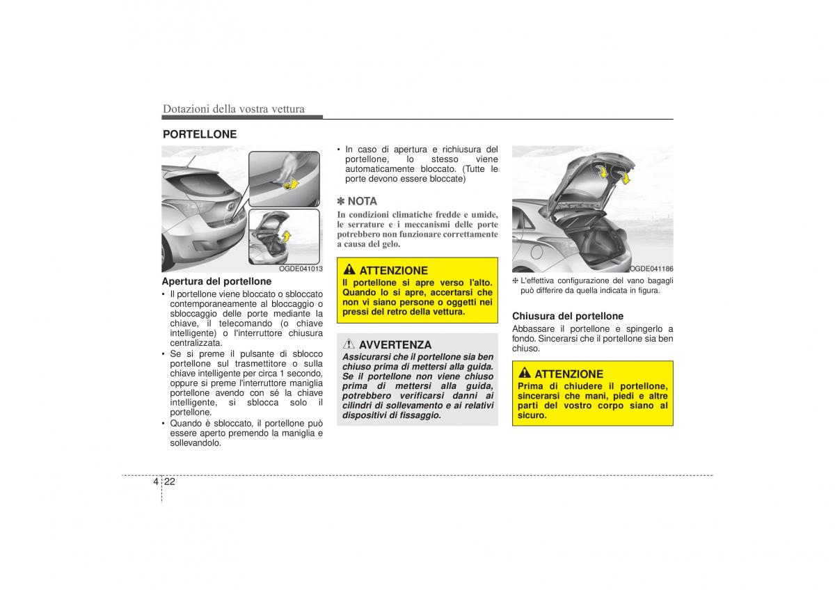 Hyundai i30 II 2 manuale del proprietario / page 106