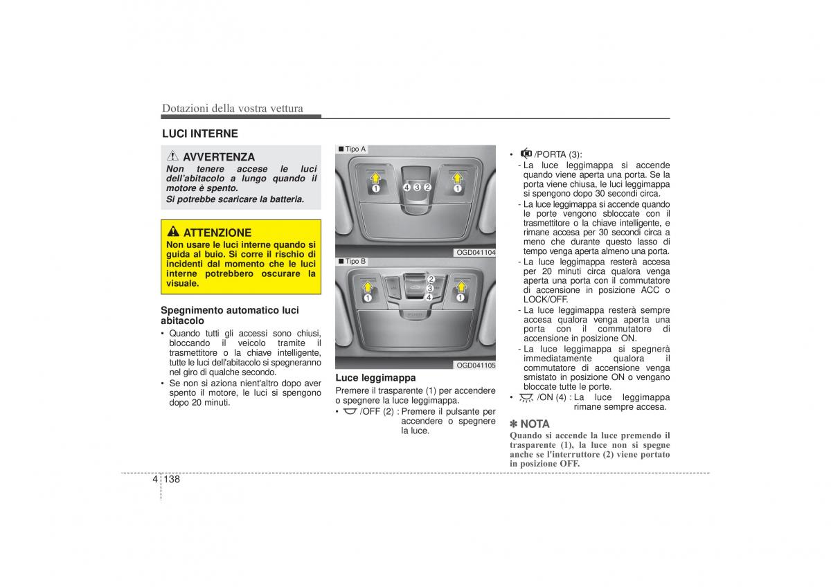 Hyundai i30 II 2 manuale del proprietario / page 222