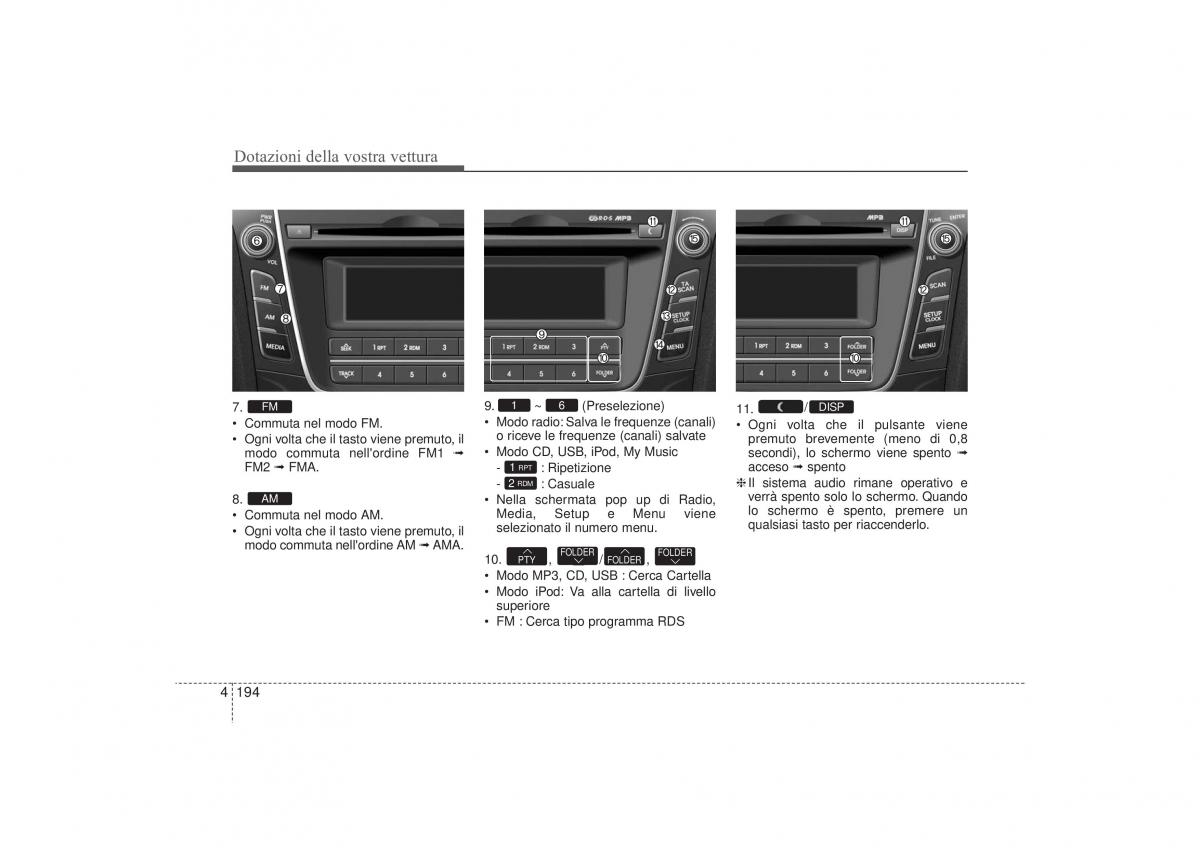 Hyundai i30 II 2 manuale del proprietario / page 278