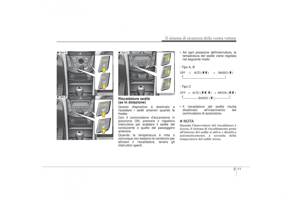 Hyundai i30 II 2 manuale del proprietario / page 29