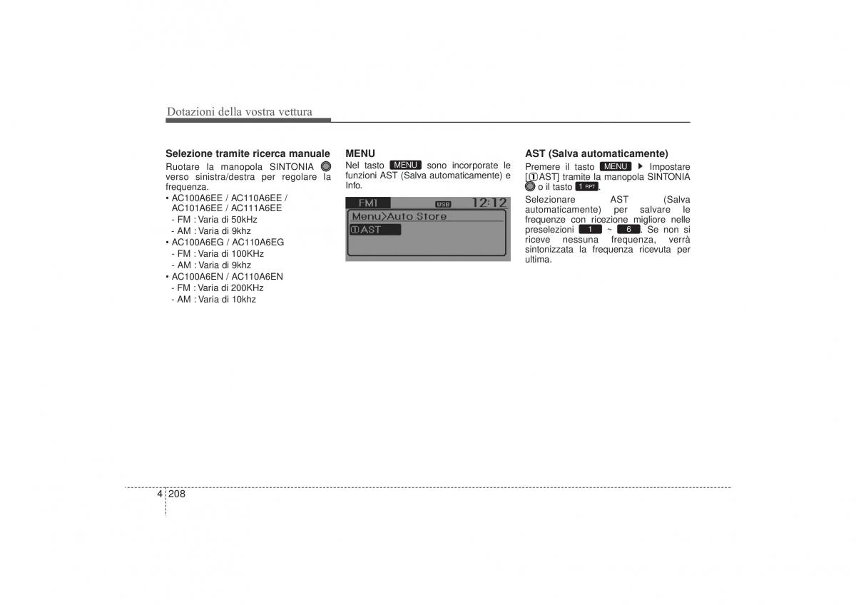 Hyundai i30 II 2 manuale del proprietario / page 292