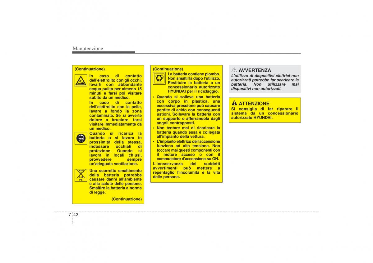 Hyundai i30 II 2 manuale del proprietario / page 497