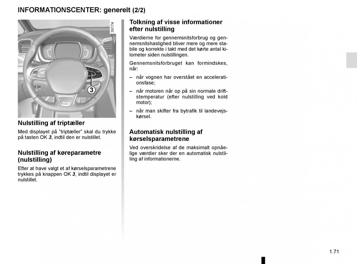 Renault Espace V 5 Bilens instruktionsbog / page 77