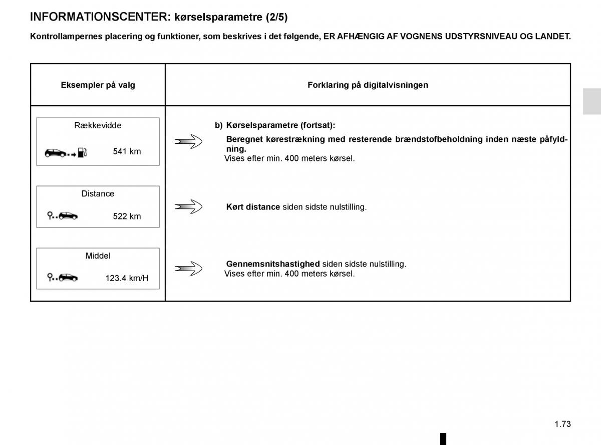 Renault Espace V 5 Bilens instruktionsbog / page 79