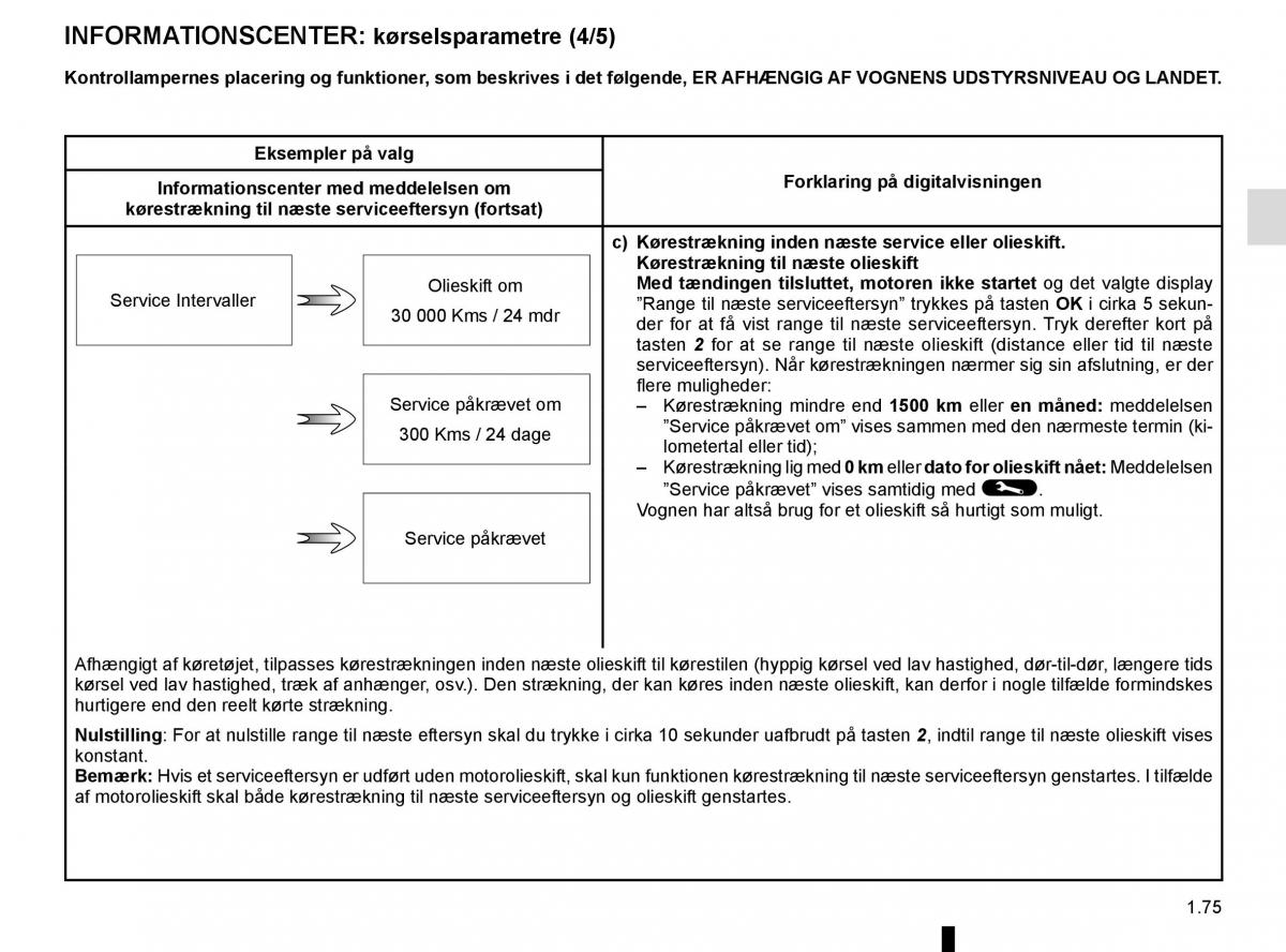 Renault Espace V 5 Bilens instruktionsbog / page 81