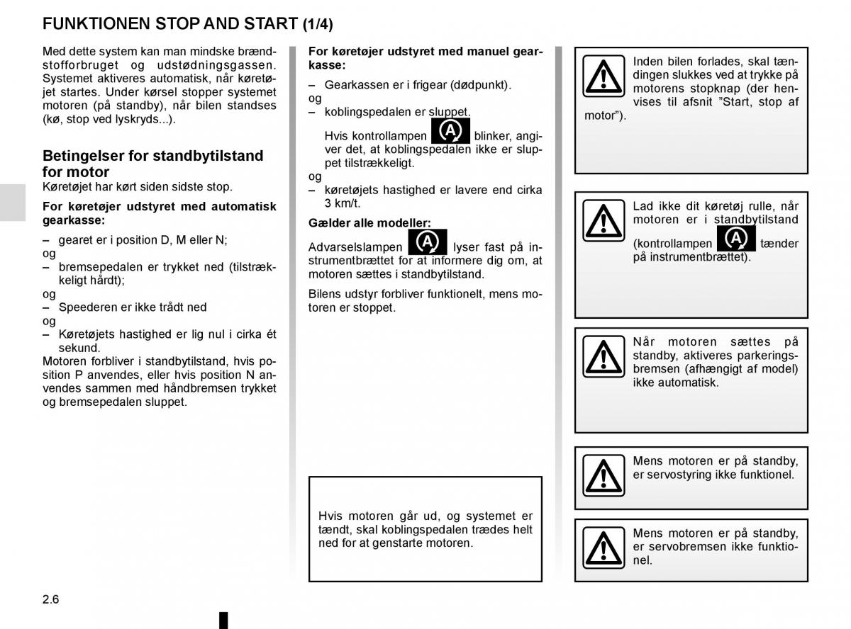 Renault Espace V 5 Bilens instruktionsbog / page 114