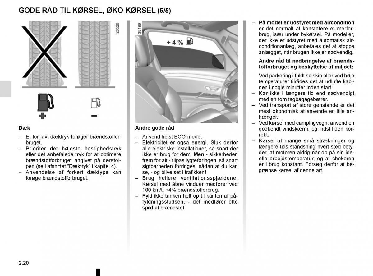 Renault Espace V 5 Bilens instruktionsbog / page 128