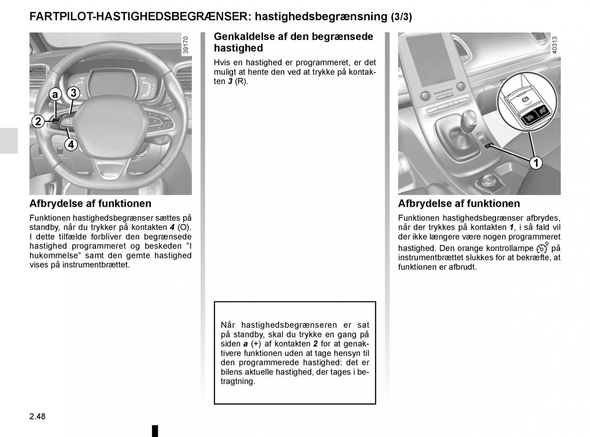 Renault Espace V 5 Bilens instruktionsbog / page 156