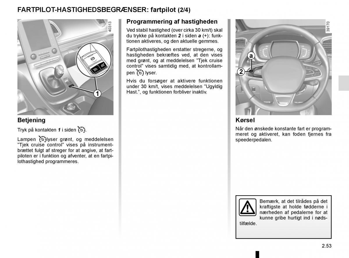 Renault Espace V 5 Bilens instruktionsbog / page 161