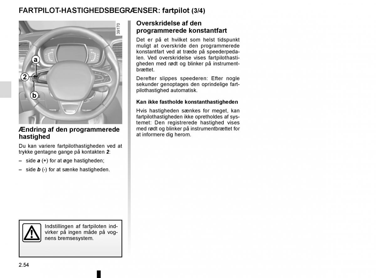 Renault Espace V 5 Bilens instruktionsbog / page 162