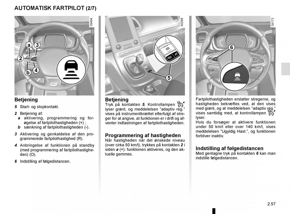 Renault Espace V 5 Bilens instruktionsbog / page 165