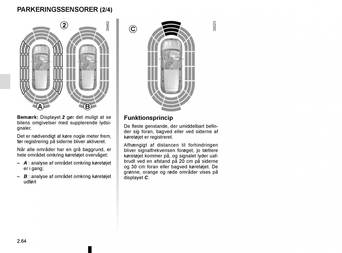 Renault Espace V 5 Bilens instruktionsbog / page 172