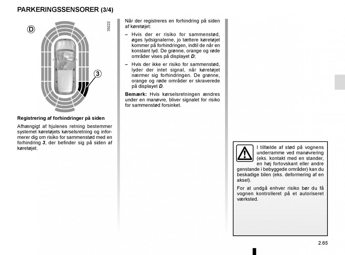 Renault Espace V 5 Bilens instruktionsbog / page 173