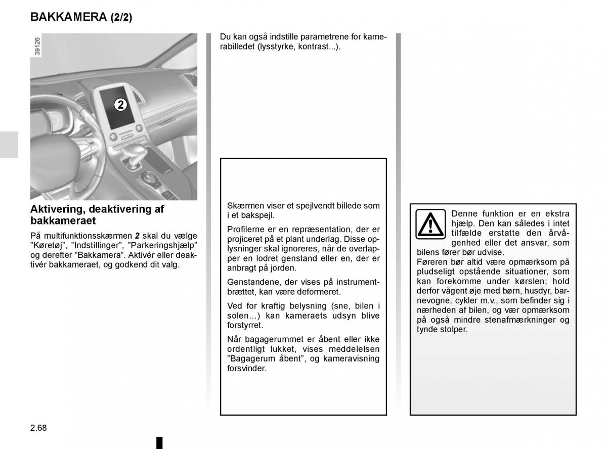 Renault Espace V 5 Bilens instruktionsbog / page 176