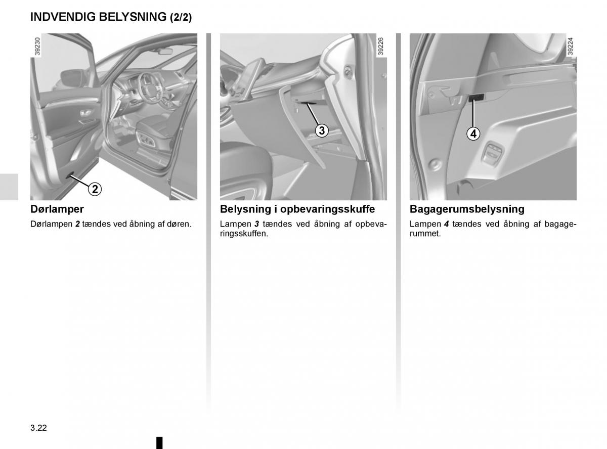 Renault Espace V 5 Bilens instruktionsbog / page 210