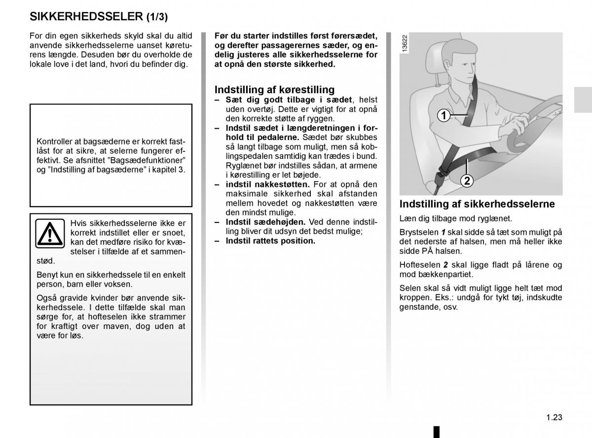 Renault Espace V 5 Bilens instruktionsbog / page 29