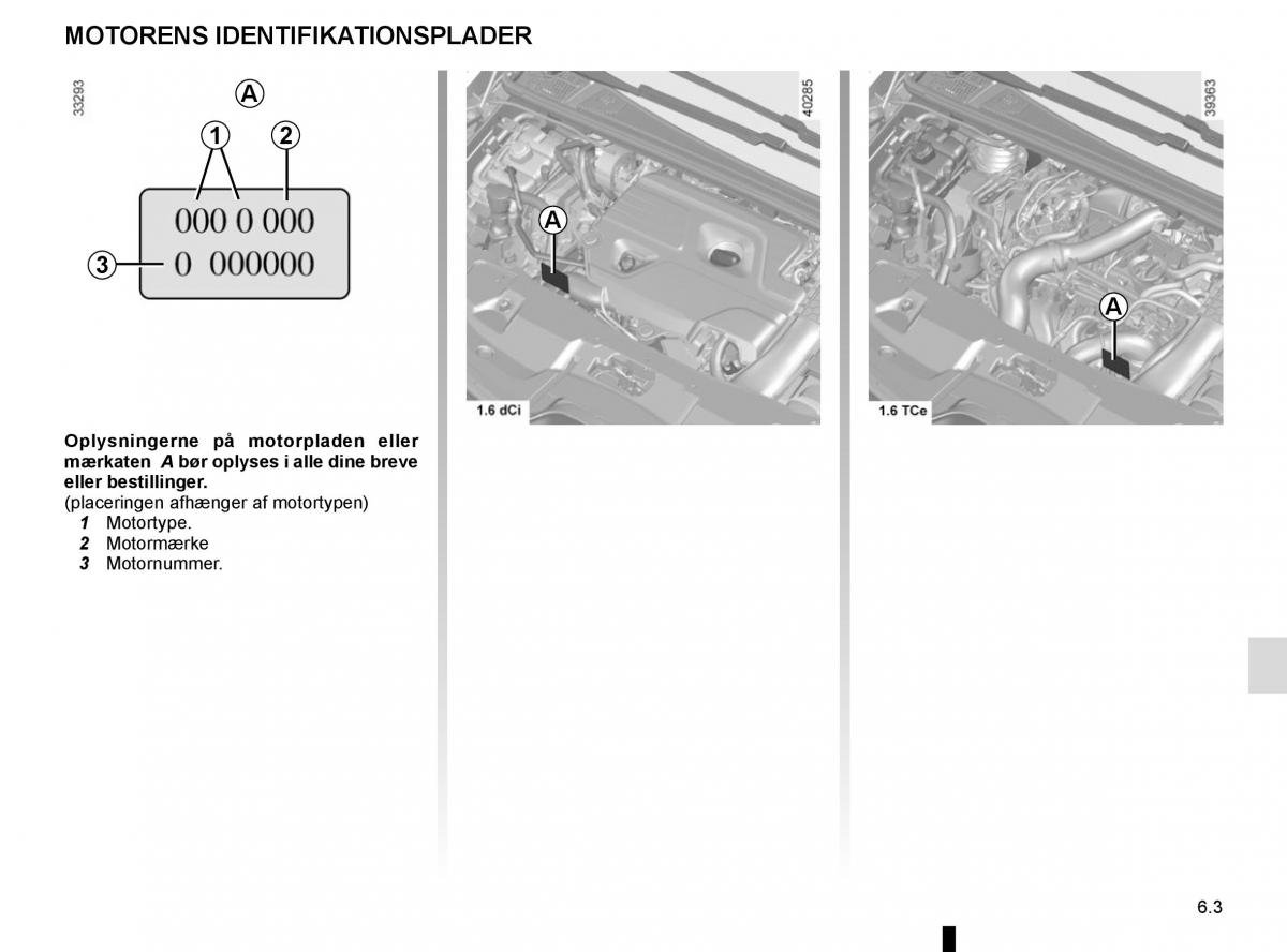 Renault Espace V 5 Bilens instruktionsbog / page 295