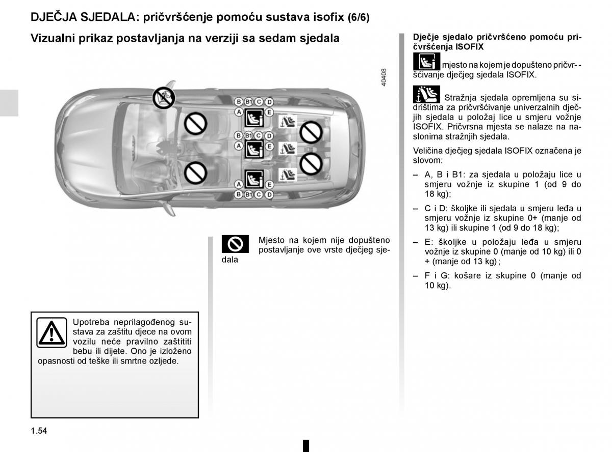 Renault Espace V 5 vlasnicko uputstvo / page 60