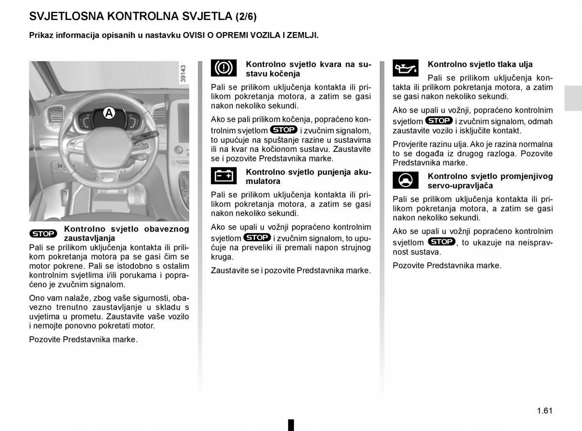 Renault Espace V 5 vlasnicko uputstvo / page 67