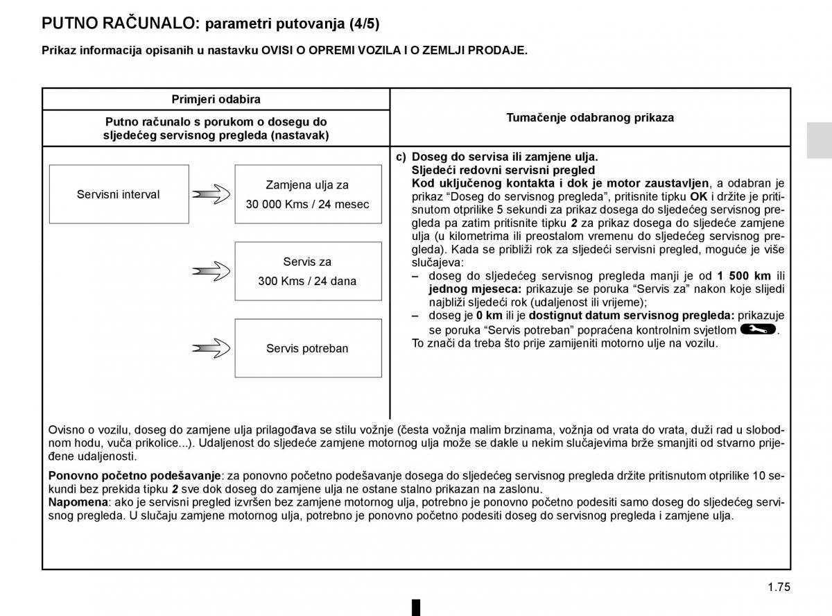 Renault Espace V 5 vlasnicko uputstvo / page 81