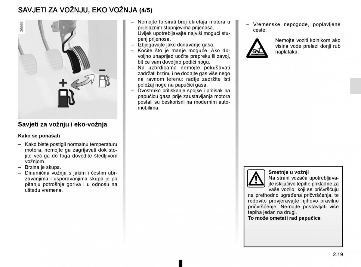 Renault Espace V 5 vlasnicko uputstvo / page 127