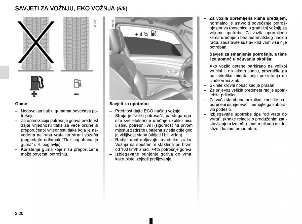 Renault Espace V 5 vlasnicko uputstvo / page 128