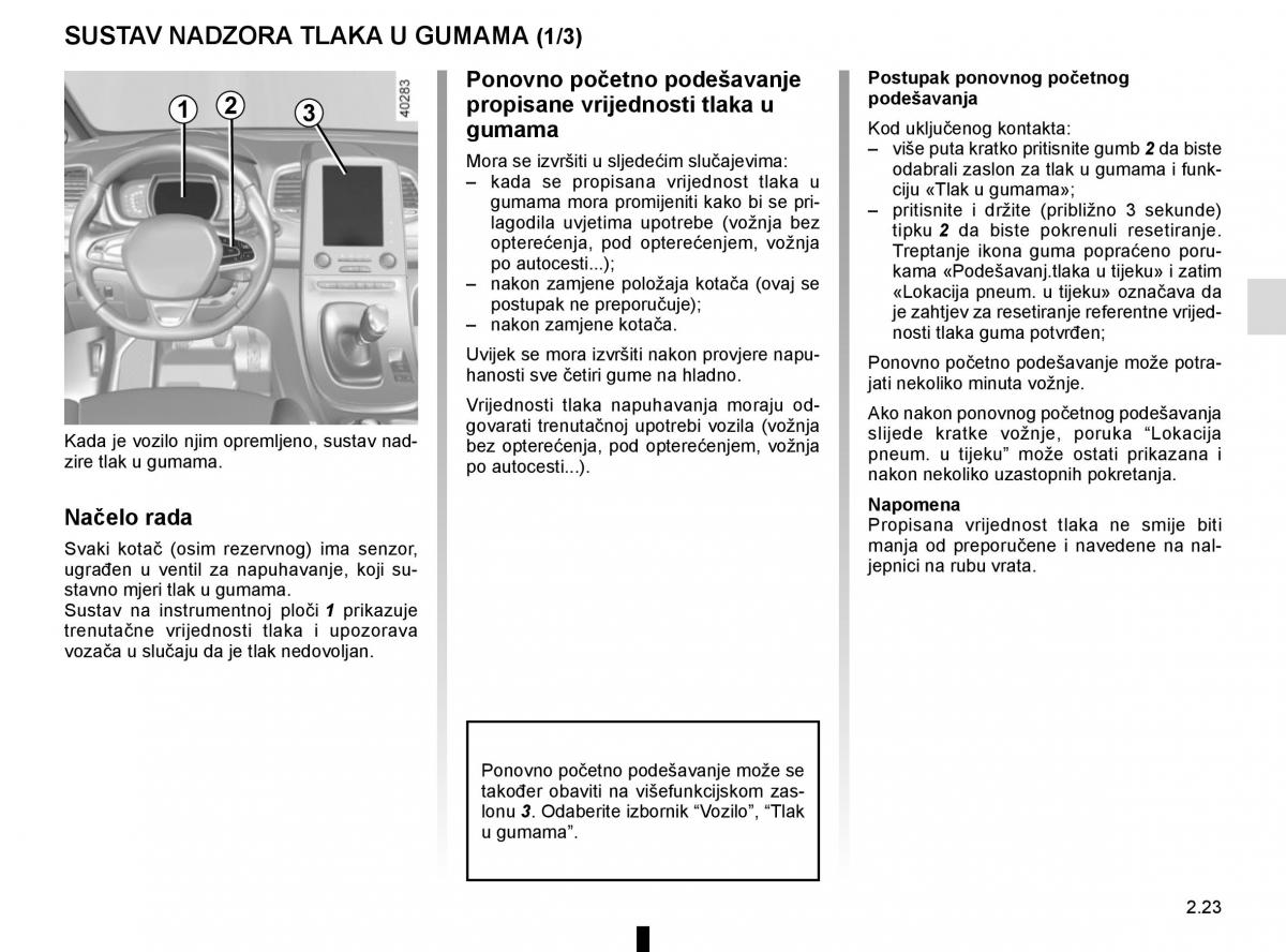 Renault Espace V 5 vlasnicko uputstvo / page 131