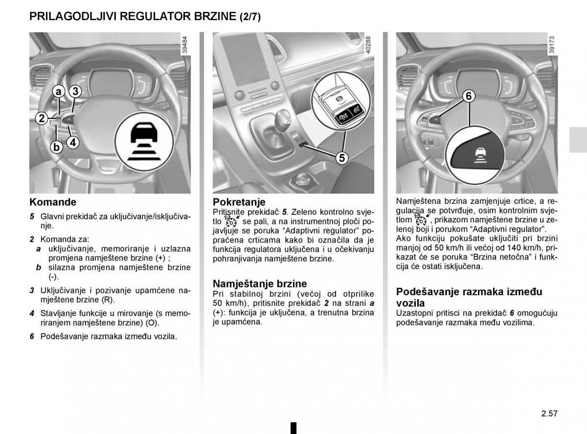 Renault Espace V 5 vlasnicko uputstvo / page 165