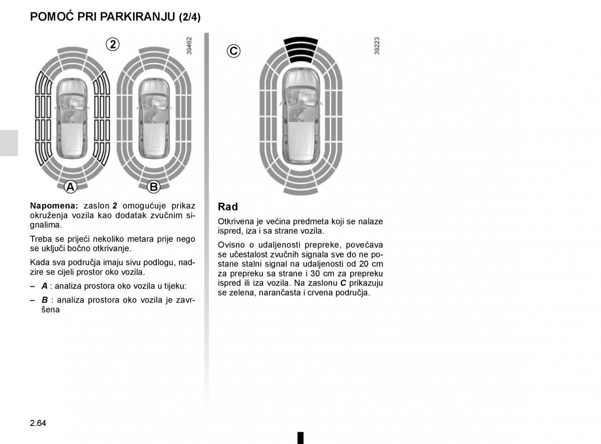 Renault Espace V 5 vlasnicko uputstvo / page 172