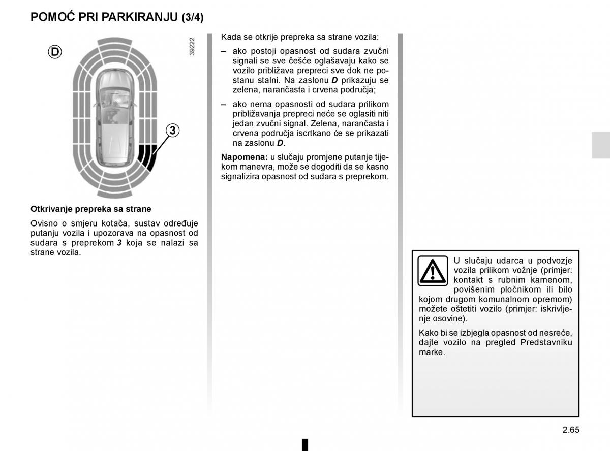 Renault Espace V 5 vlasnicko uputstvo / page 173