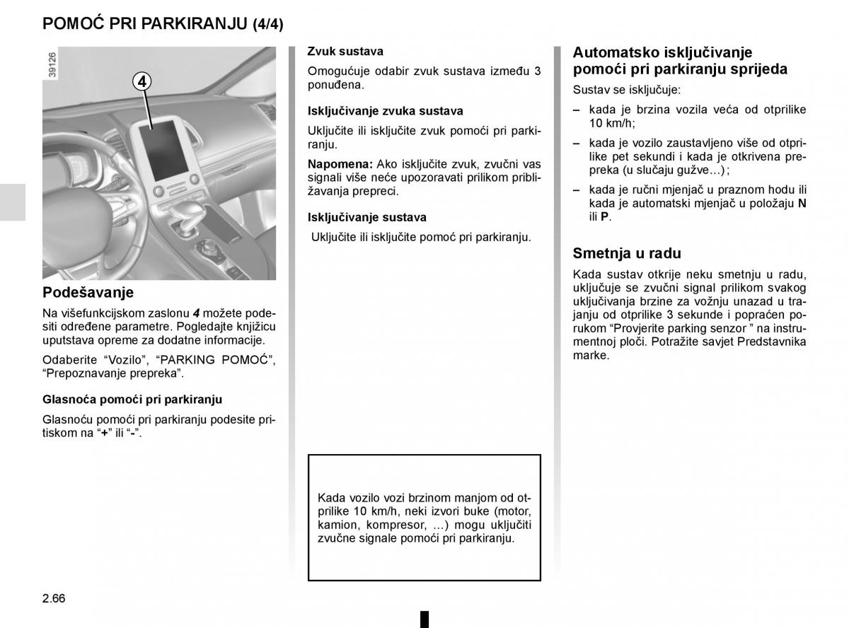 Renault Espace V 5 vlasnicko uputstvo / page 174