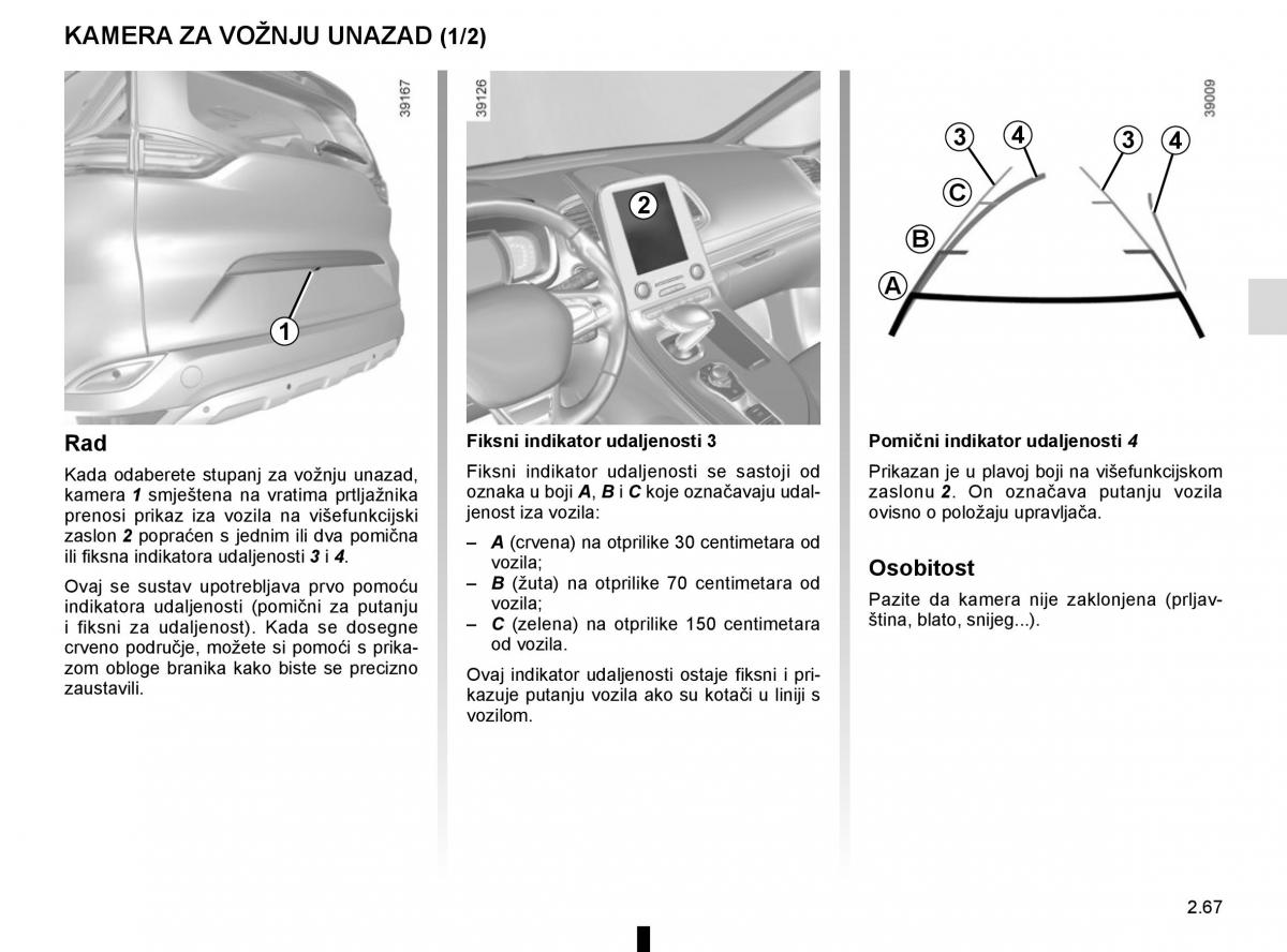 Renault Espace V 5 vlasnicko uputstvo / page 175