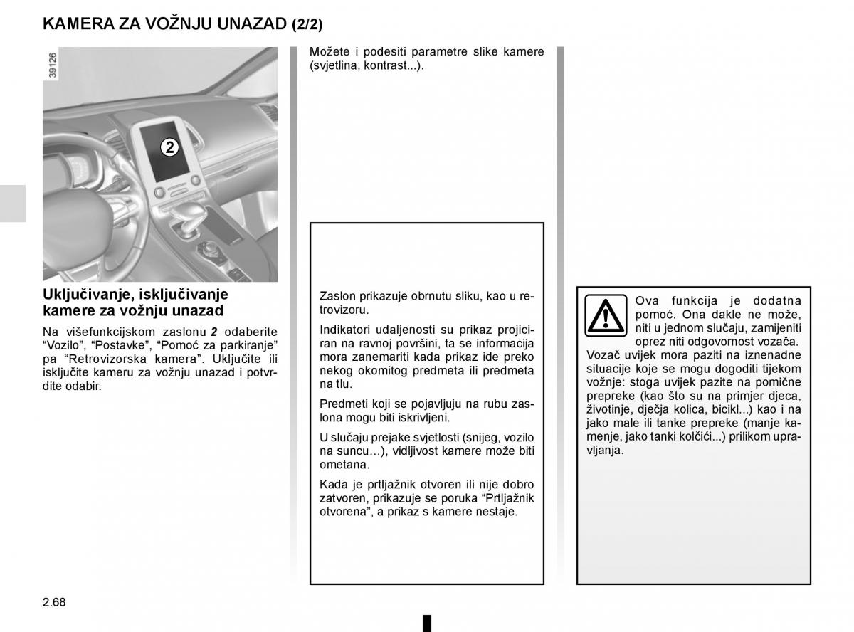 Renault Espace V 5 vlasnicko uputstvo / page 176