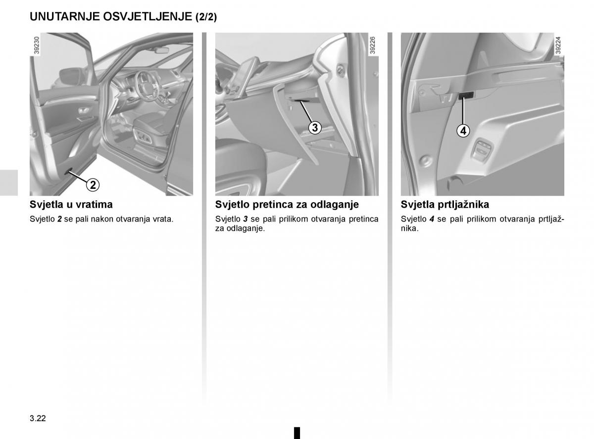 Renault Espace V 5 vlasnicko uputstvo / page 210