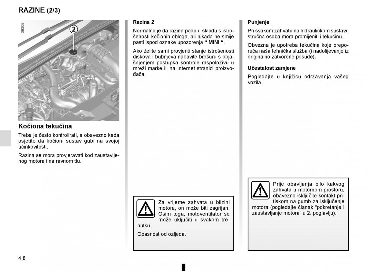 Renault Espace V 5 vlasnicko uputstvo / page 246