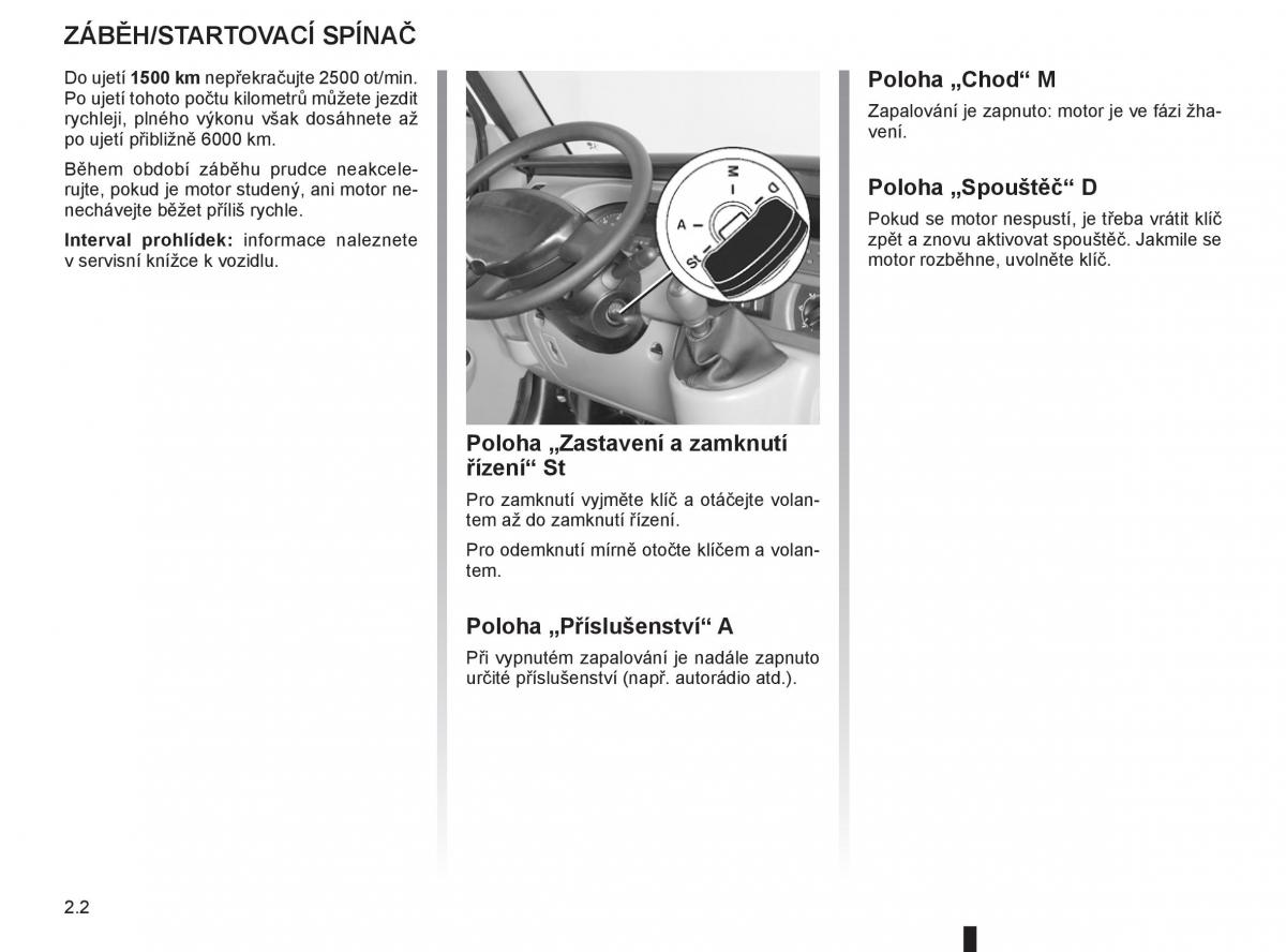 Renault Master II 2 navod k obsludze / page 68