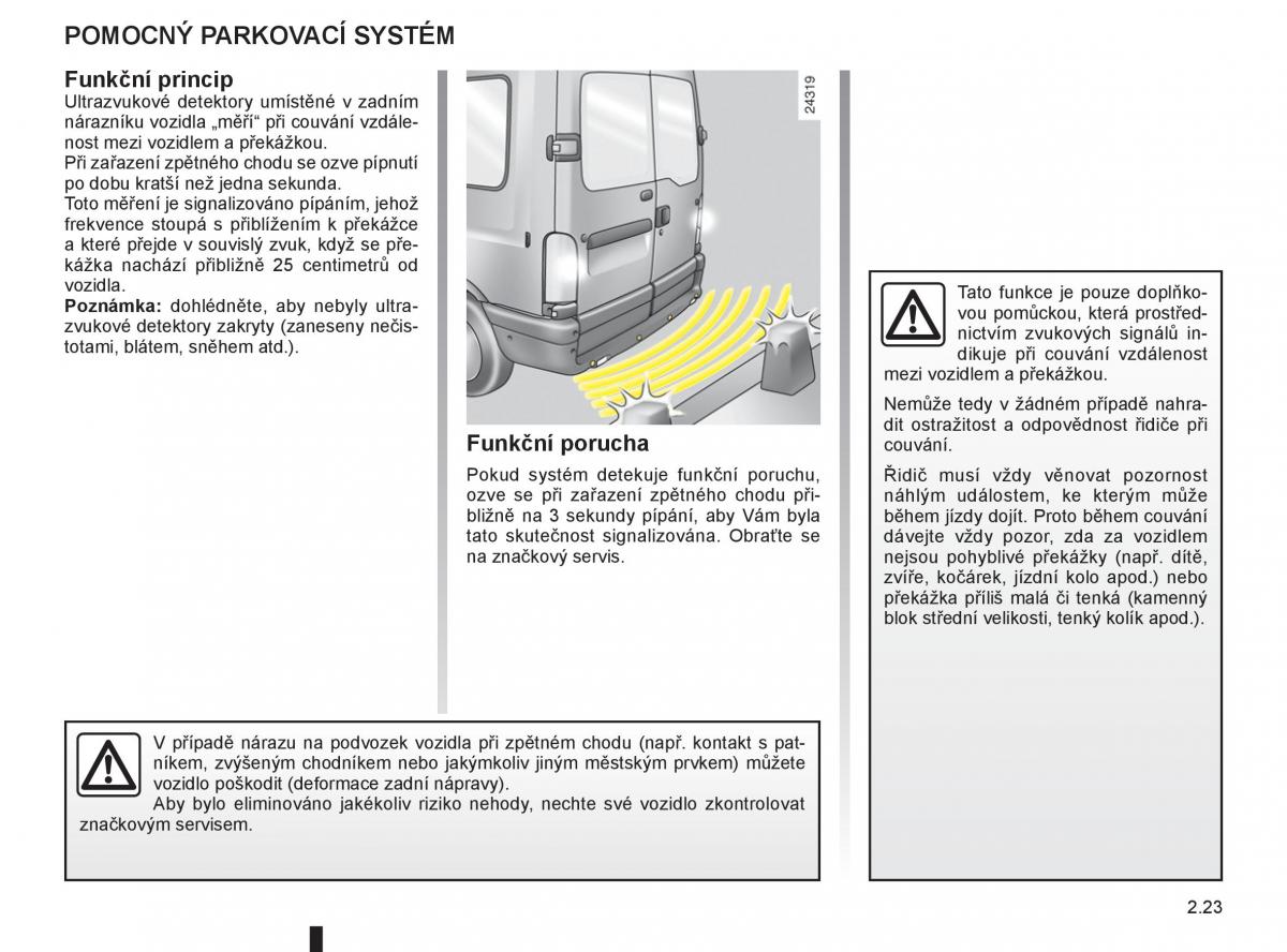 Renault Master II 2 navod k obsludze / page 89