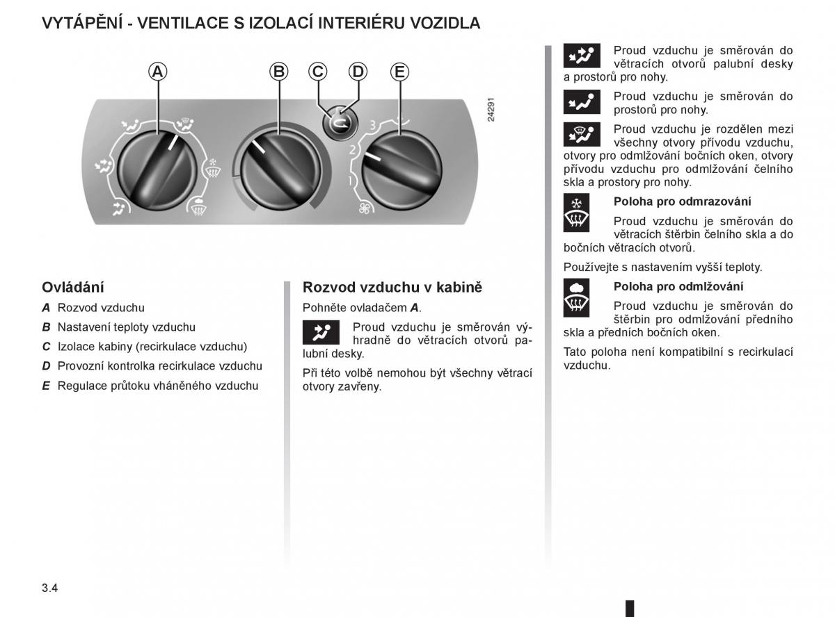 Renault Master II 2 navod k obsludze / page 100