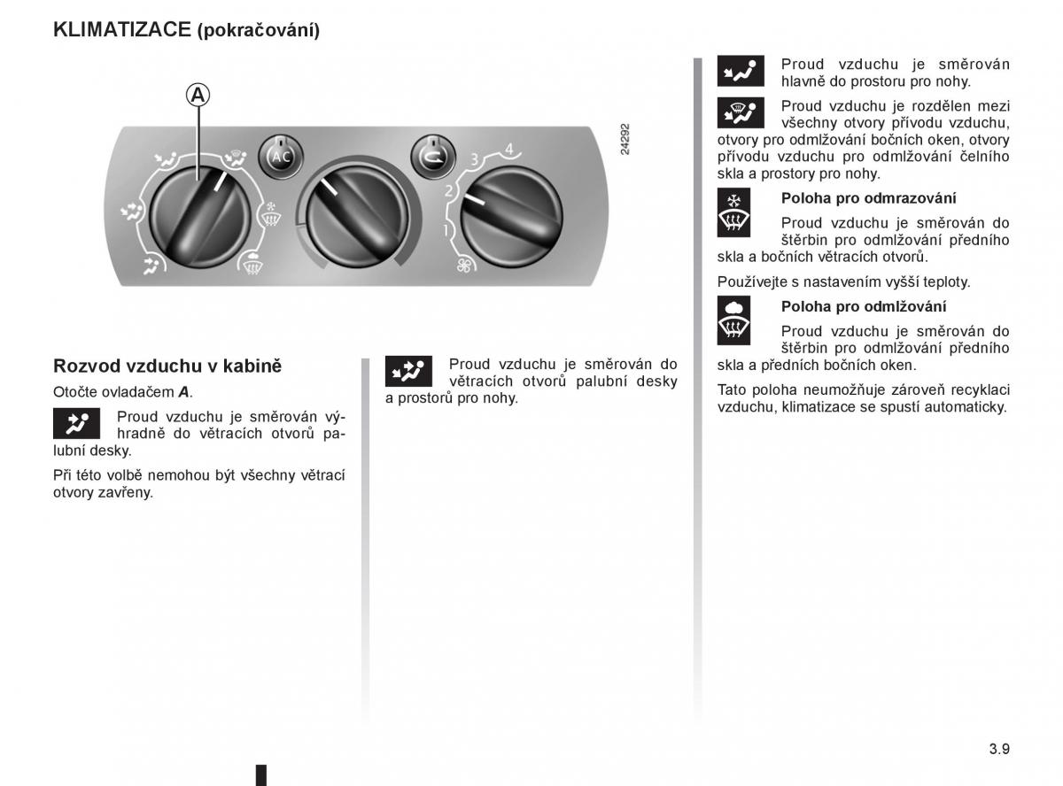 Renault Master II 2 navod k obsludze / page 105