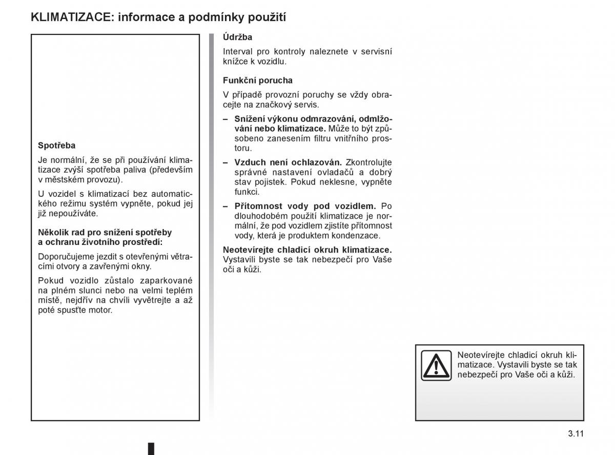 Renault Master II 2 navod k obsludze / page 107