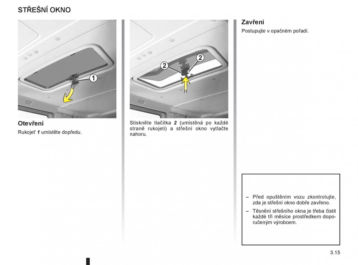 Renault Master II 2 navod k obsludze / page 111