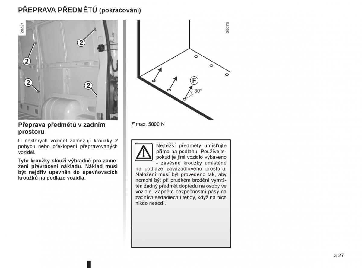 Renault Master II 2 navod k obsludze / page 123