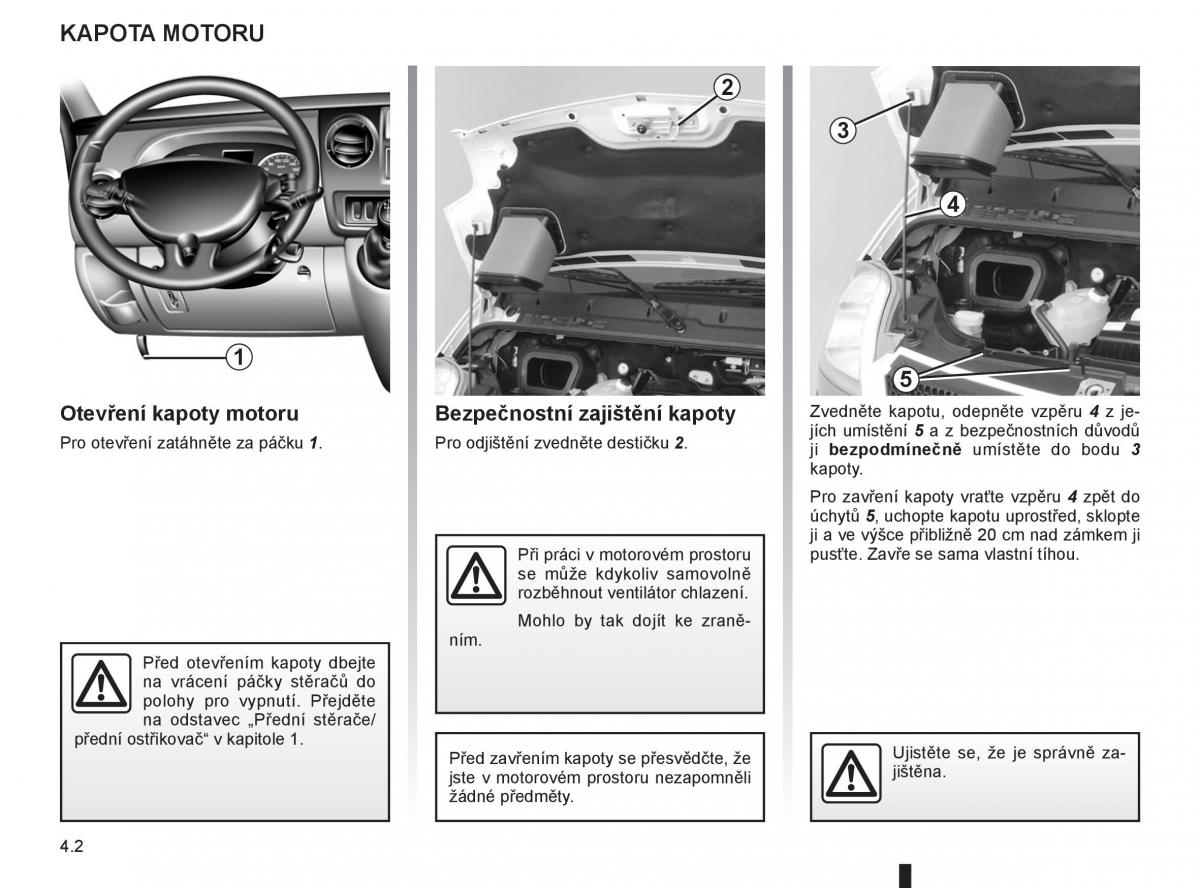 Renault Master II 2 navod k obsludze / page 126